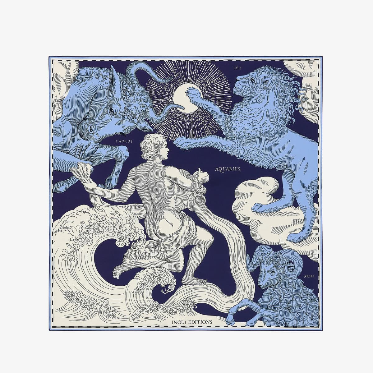 Inoui_Editions-Astro-星座方巾-水瓶